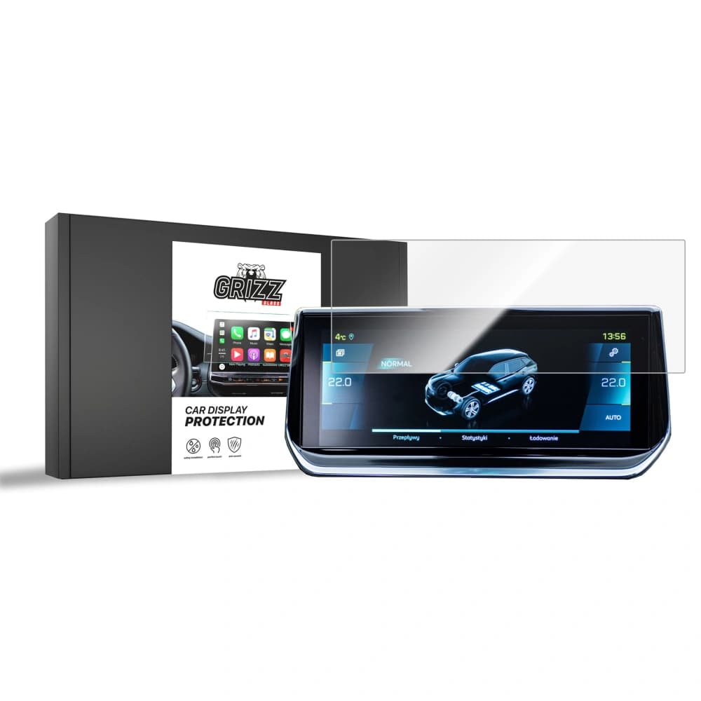 Ceramic GrizzGlass CarDisplay Protection Peugeot 2008 2 10,25" (2019-2025) - 1