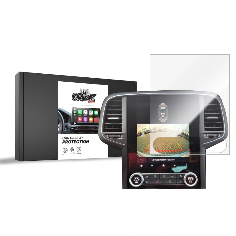 Ceramic GrizzGlass CarDisplay Protection Renault Megane 4 9,3" 2020-2024 - 1