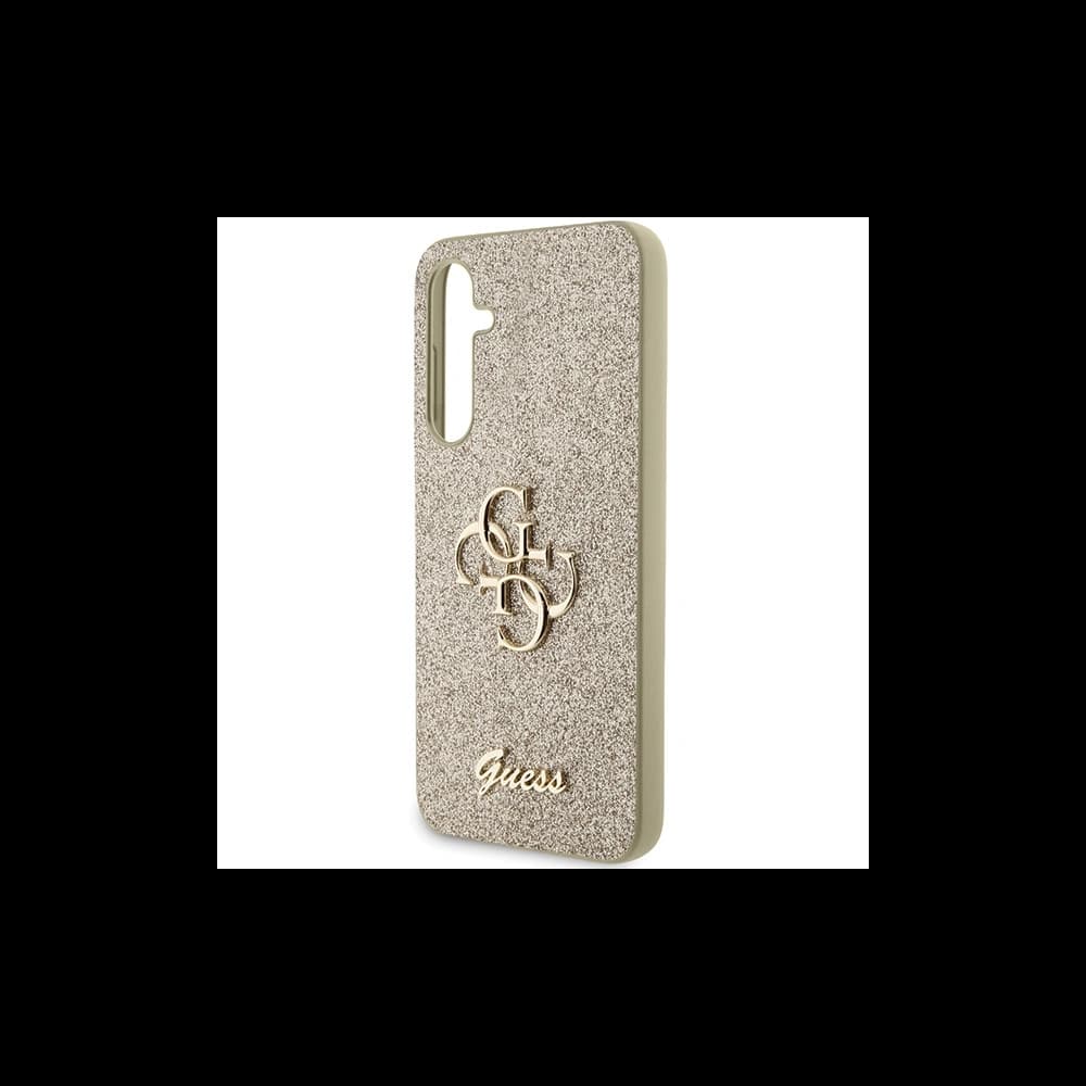 Guess Samsung Carcasă GUHCS23FEHG4SGD Galaxy S23 FE hardcase Glitter Script Big 4G gold/gold - 5