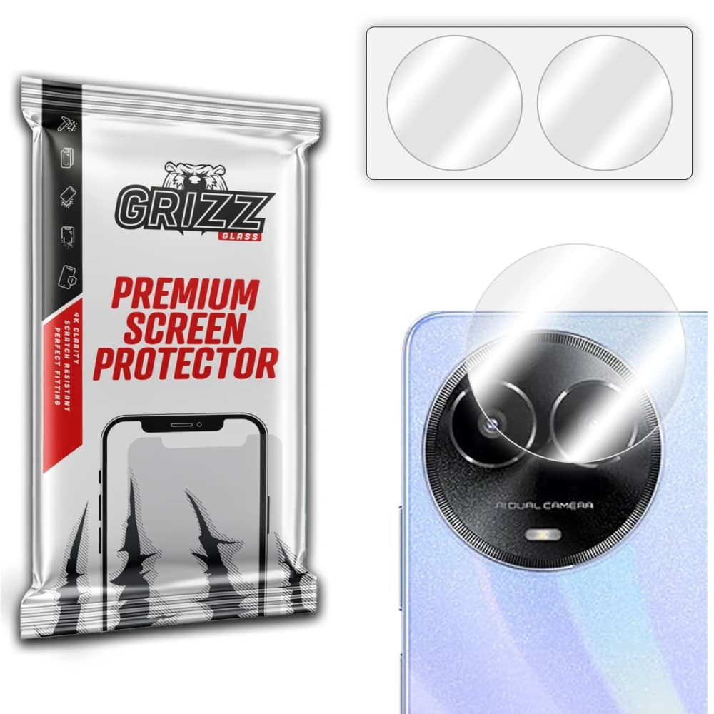 Glas für die Kamera GrizzGlass HybridGlass für Realme V50s - 1