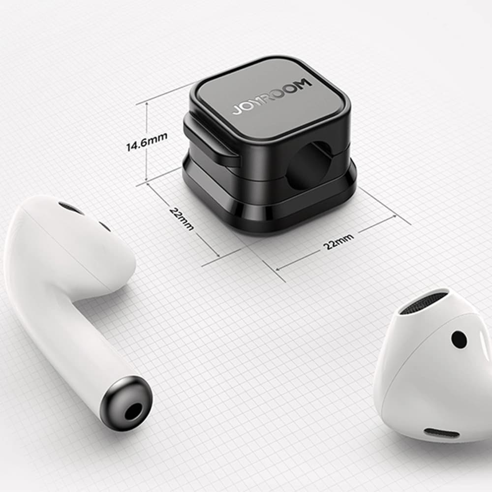 Kabelorganizer Joyroom JR-ZS368 magnetisch schwarz [3 PACK] - 13