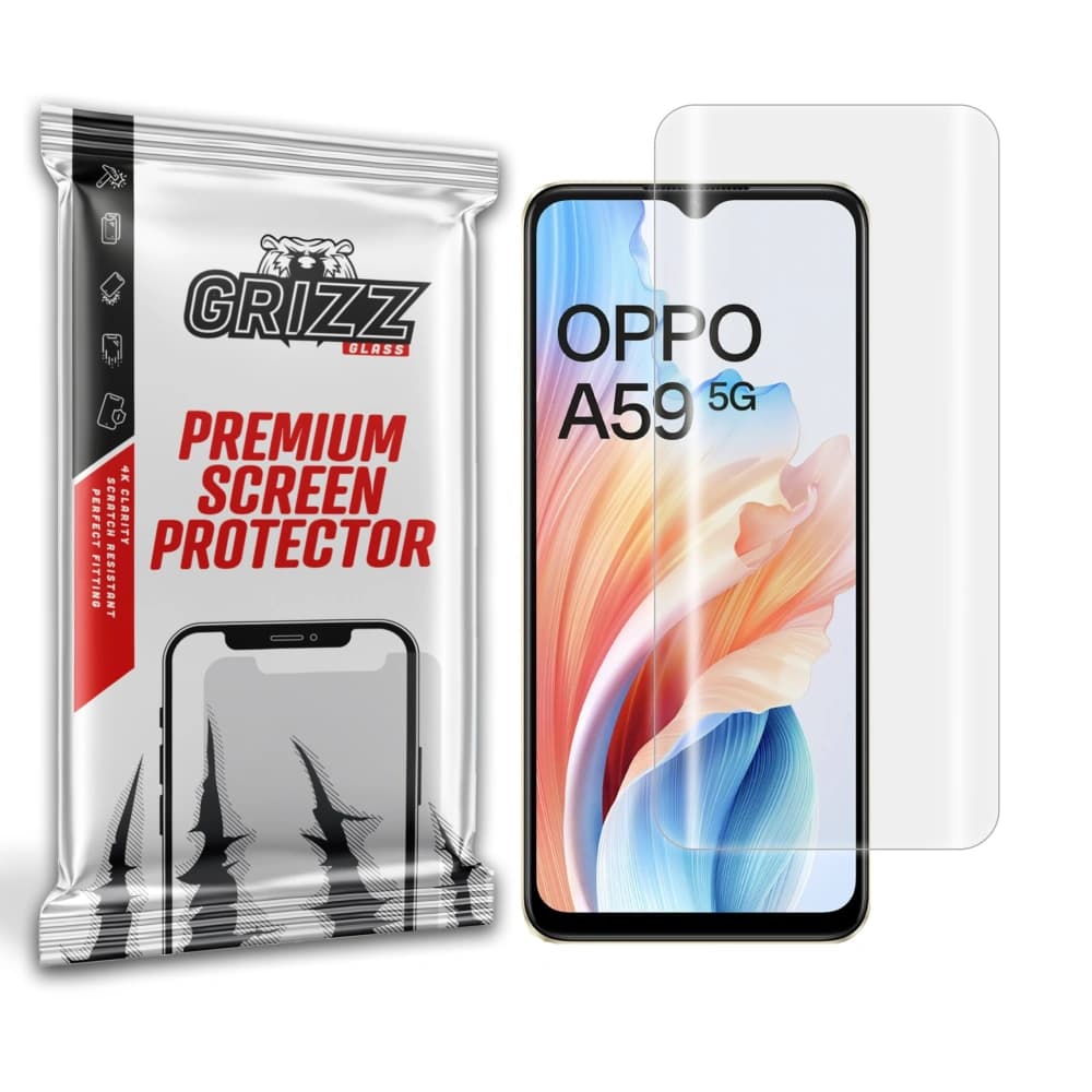 Hydrogel-Folie GrizzGlass Hydrofilm für Oppo A59 - 1