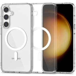 Tech-Protect Samsung Husă Flexair Hybrid MagSafe Galaxy S24 Transparent