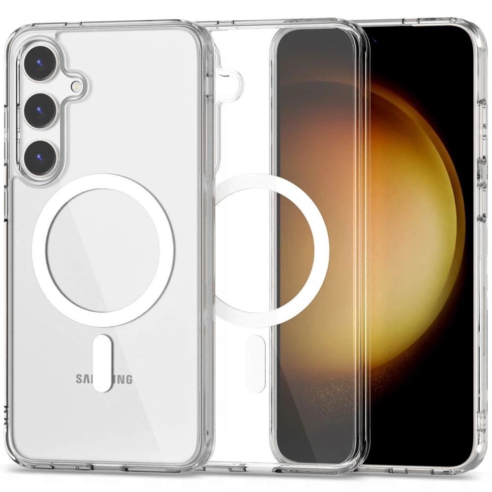 Tech-Protect Samsung Husă Flexair Hybrid MagSafe Galaxy S24 Transparent - 1