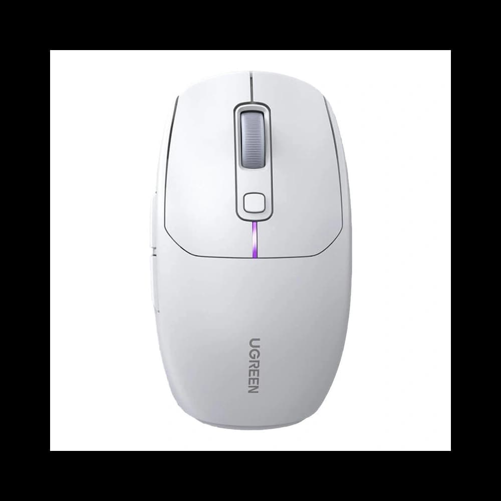 UGREEN MU103 wireless mouse 2.4G / Bluetooth 5.0 white - 2