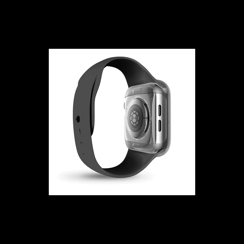 Etui UNIQ Garde Apple Watch 4/5/6/7/8/9/SE 44/45mm šedé/ukouřené šedé - 3