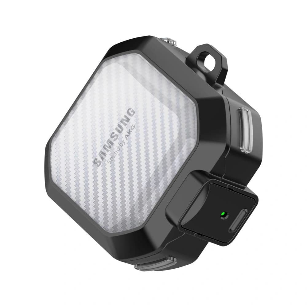 Case Tech-Protect X-Carbo Samsung Galaxy Buds FE / 2 Pro / 2 / Live / Pro Schwarz - 3