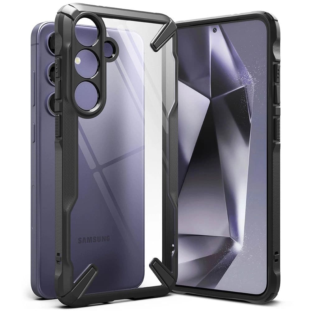 Case Ringke Fusion-X Samsung Galaxy S24+ Plus Schwarz - 1