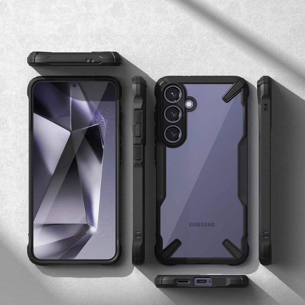 Case Ringke Fusion-X Samsung Galaxy S24+ Plus Schwarz - 6