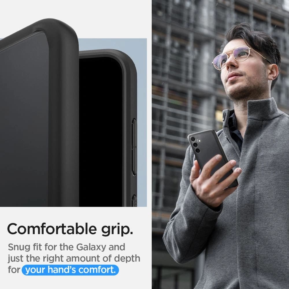 Case Spigen Ultra Hybrid Samsung Galaxy S24+ Plus Matte Schwarz - 13