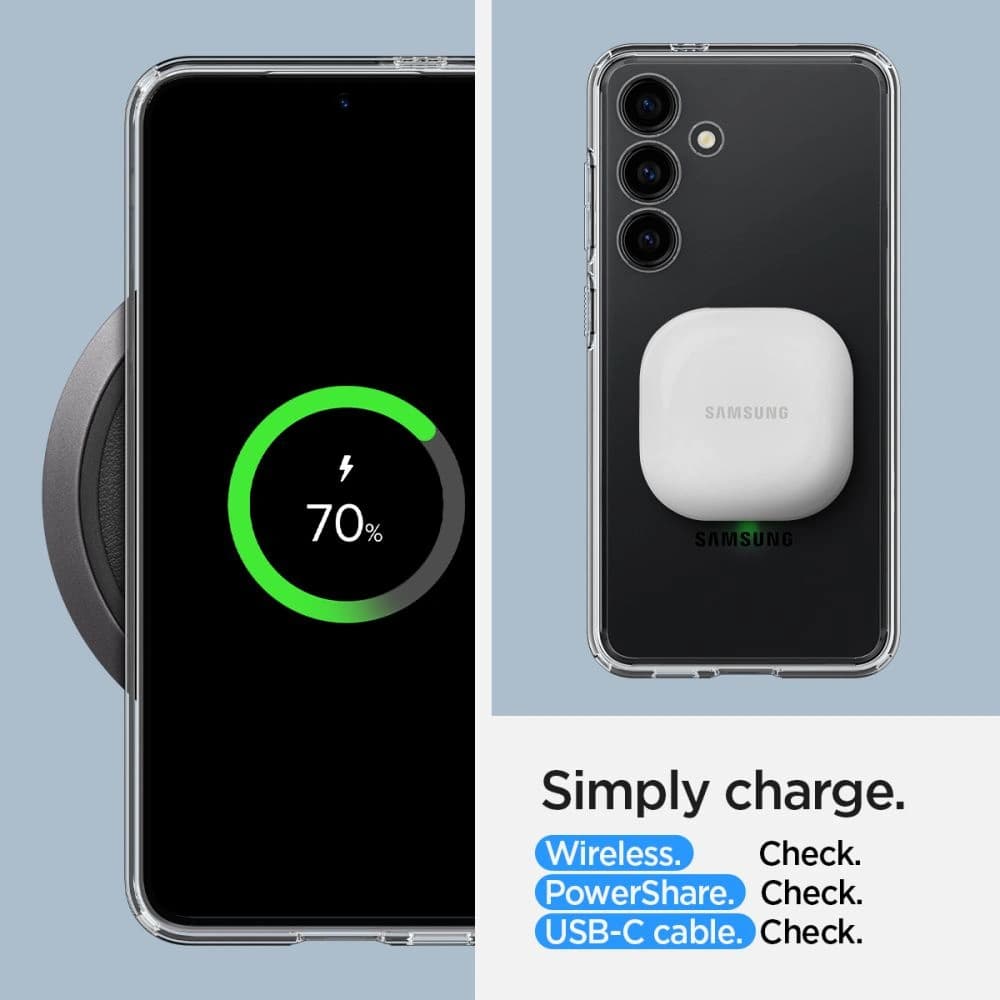 Case Spigen Ultra Hybrid Samsung Galaxy S24+ Plus Matte Schwarz - 15