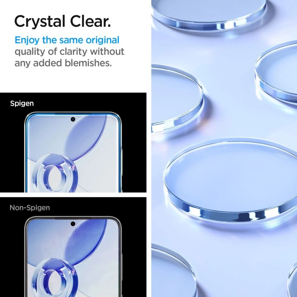 Edzett üveg Spigen GLAS.tR ez Fit Samsung Galaxy S24+ Plus Clear [2 PACK] - 12