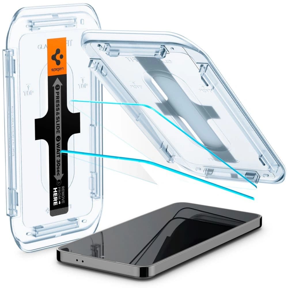Spigen Samsung Sticlă călită GLAS.tR ez Fit Galaxy S24 Transparent [2 PACK] - 2