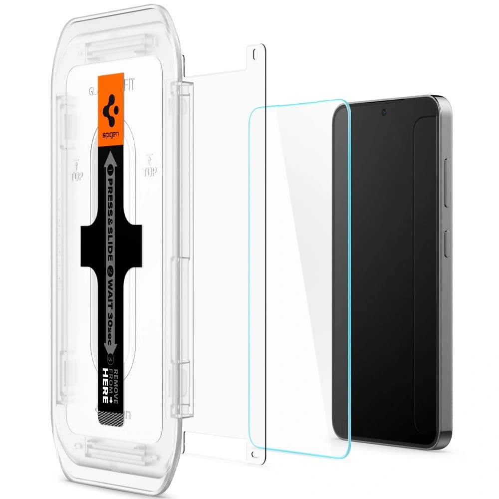 Spigen Samsung Sticlă călită GLAS.tR ez Fit Galaxy S24 Transparent [2 PACK] - 7