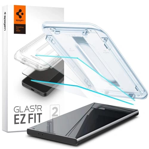 Tvrzené sklo Spigen GLAS.tR ez Fit Samsung Galaxy S24 Ultra Clear [2 PACK]