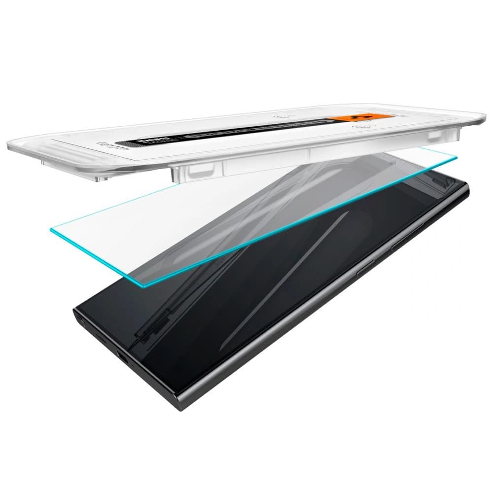 Tvrzené sklo Spigen GLAS.tR ez Fit Samsung Galaxy S24 Ultra Clear [2 PACK] - 6
