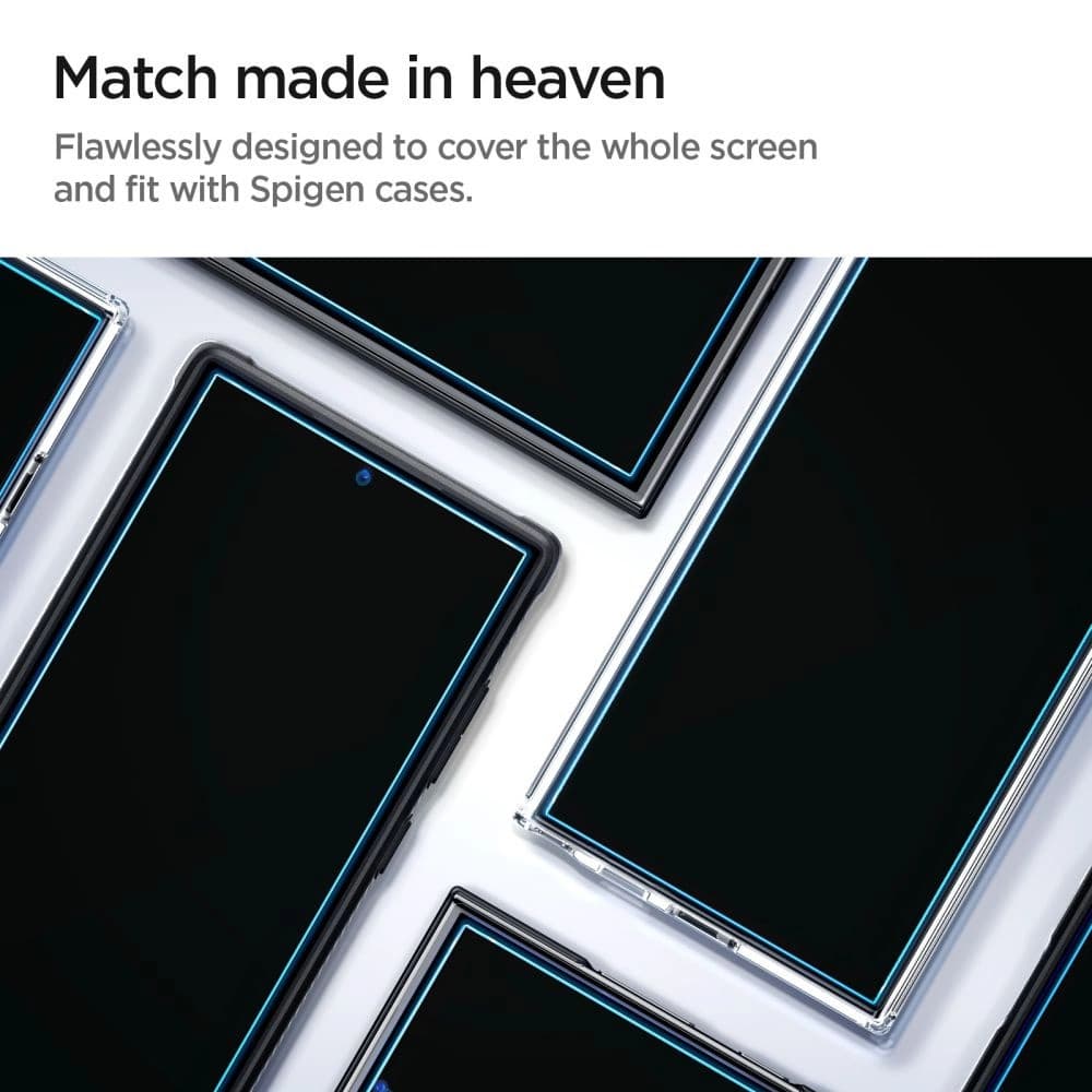 Tvrzené sklo Spigen GLAS.tR ez Fit Samsung Galaxy S24 Ultra Clear [2 PACK] - 10