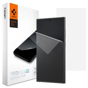 Folia Spigen Neo Flex Samsung Galaxy S24 Ultra Clear [2 PACK]
