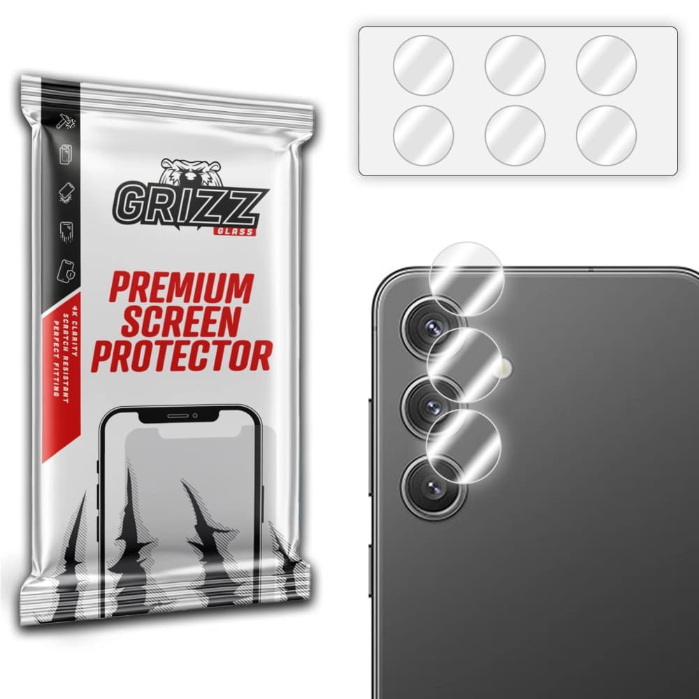 Szkło na aparat GrizzGlass HybridGlass Camera do Samsung Galaxy S24 - 1