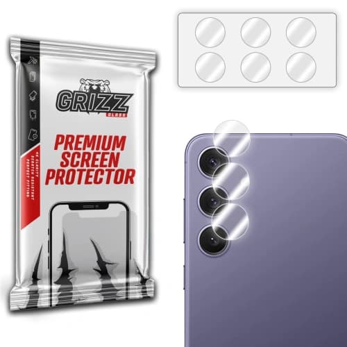 Glas für die GrizzGlass HybridGlass Kamera für Samsung Galaxy S24+ Plus