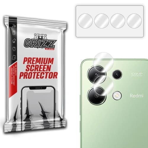 Glas für die Kamera GrizzGlass HybridGlass Kamera für Xiaomi Redmi Note 13 4G