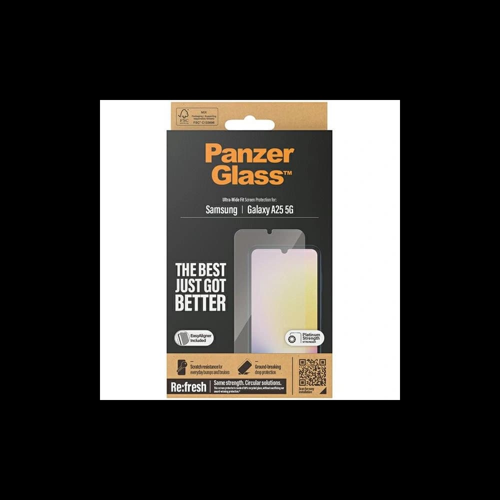 PanzerGlass Ultra-Wide Fit Samsung Galaxy A25 5G 5G Screen Protection - 4