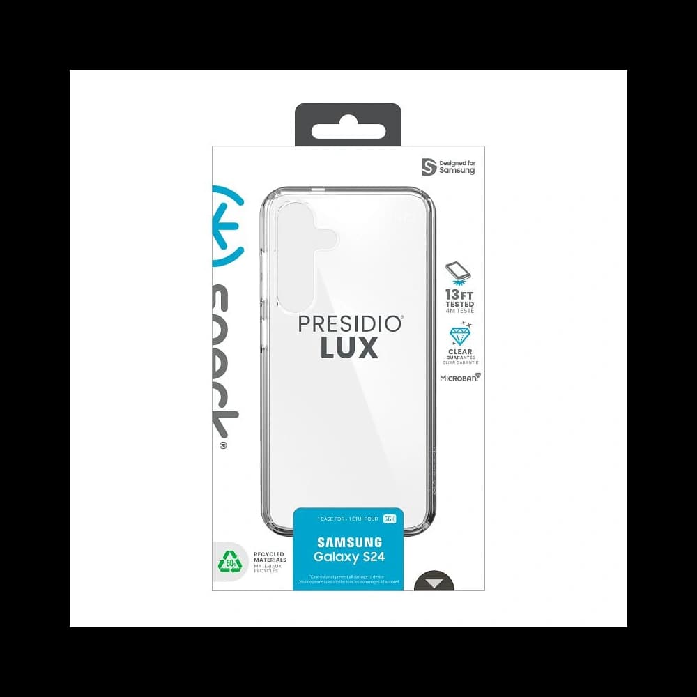 Etui Speck Presidio Perfect-Clear Samsung Galaxy S24 transparent/transparent - 14