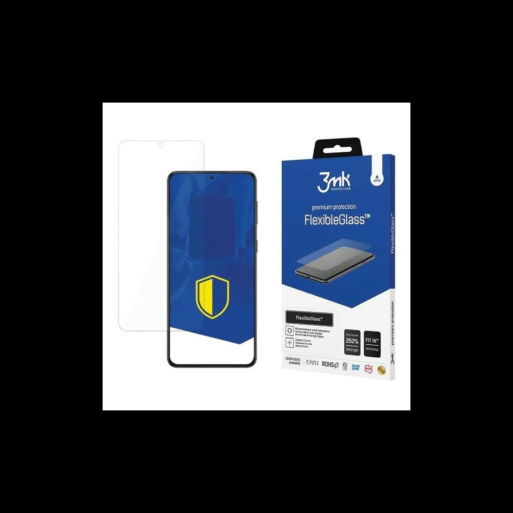 Hybriertes Glas 3MK FlexibleGlass Samsung Galaxy S24+ Plus - 1