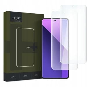 Gehärtetes Glas mit UV-Kleber Hofi UV Glass Pro+ Xiaomi Redmi Note 13 Pro+ Plus 5G Klar [2 PACK]
