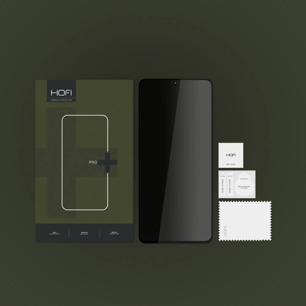 Sklo privatizující Hofi Anti Spy Glass Pro+ Xiaomi Redmi Note 13 5G / 13 Pro 4G / 5G Privacy - 6