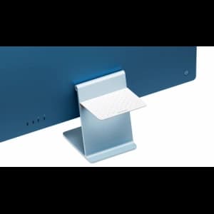 Raft din aluminiu Twelve South BackPack 5 compatibil cu iMac M1 de 24" și Apple Studio Display (alb)