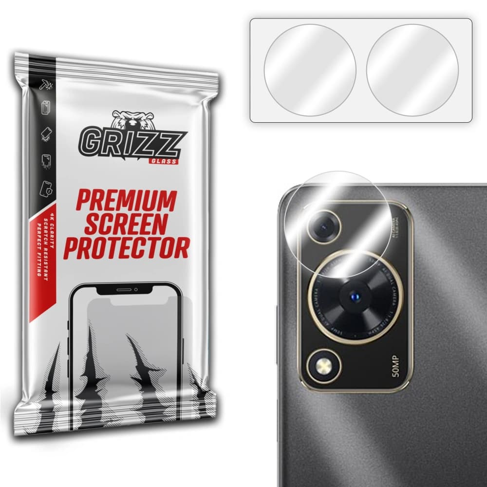 Glas für die Kamera GrizzGlass HybridGlass für Huawei nova Y72 - 1