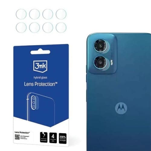 Hârtie hibridă pentru obiectivul aparatului 3MK Lens Protect Motorola Moto G34 5G [4 PACK]