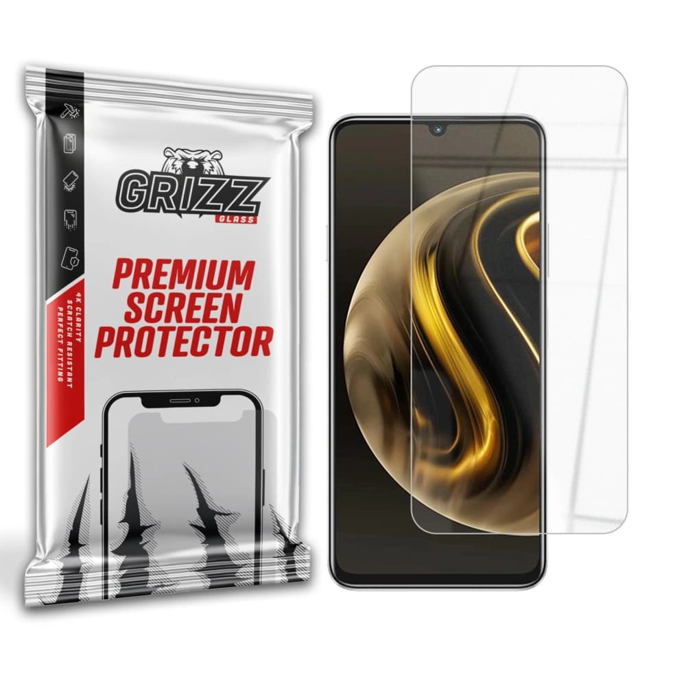 Hybriertes Glas GrizzGlass HybridGlass für Huawei nova Y72 - 1