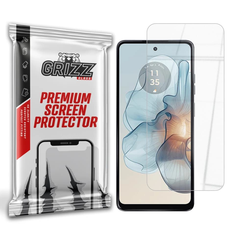 Hybidní sklo GrizzGlass HybridGlass pro Motorola Moto G24 Power - 1