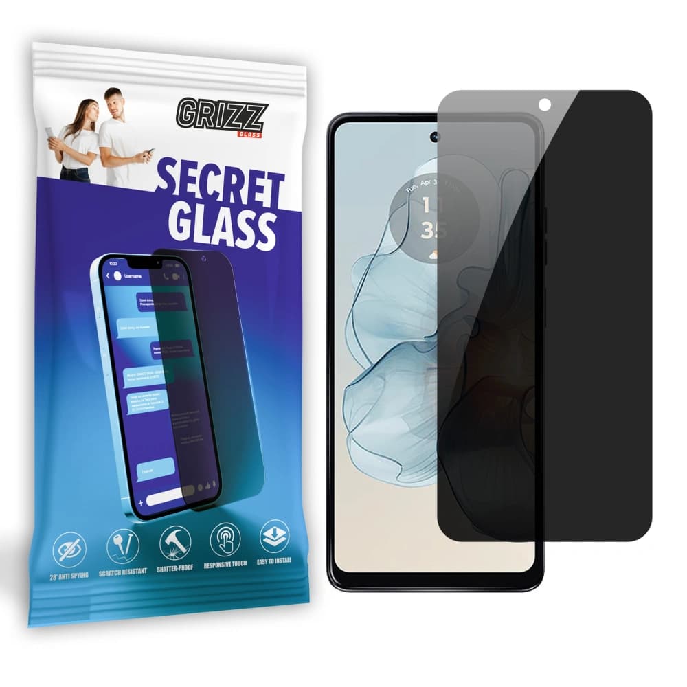 GrizzGlass Matte SecretGlass Motorola Moto G24 Power - 1