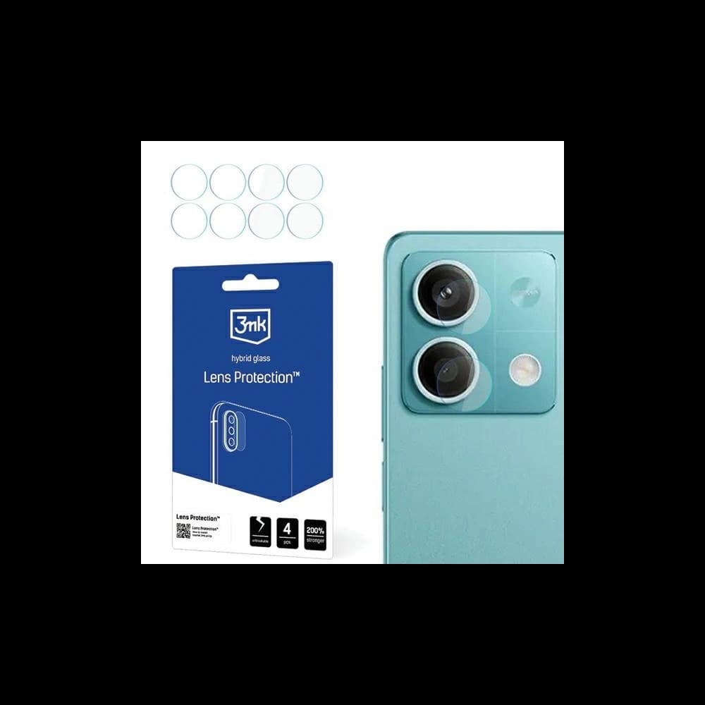 3MK Lens Protect Xiaomi Redmi Note 13 5G [4 PACK] - 1