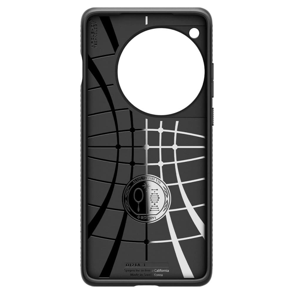 Case Spigen Liquid Air OnePlus 12 Matt Schwarz - 3