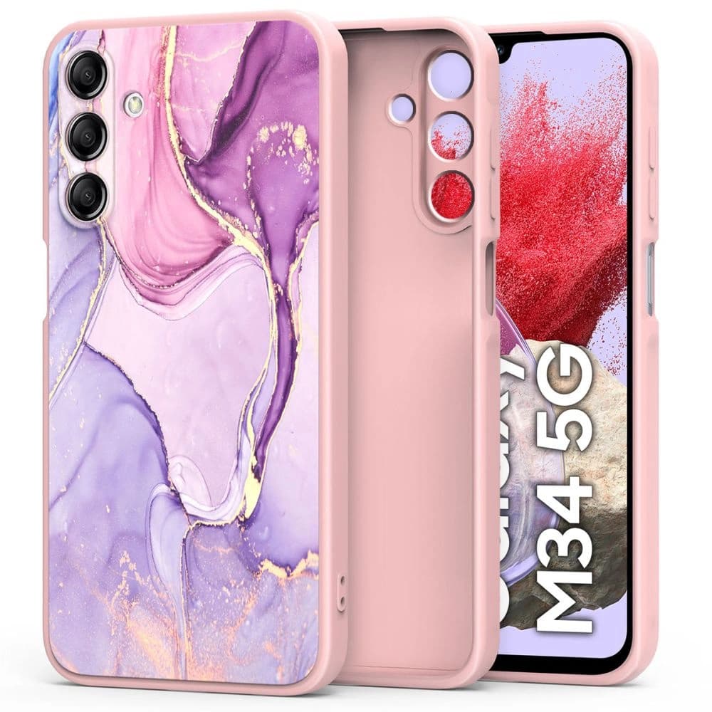 Tech-Protect Icon Samsung Galaxy M34 5G Marble - 1