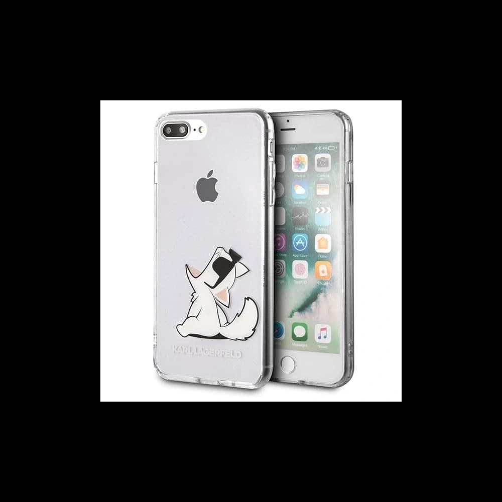 Karl Lagerfeld KLHCI8LCFNRC iPhone 7/8 Plus hardcase transparent Choupette Fun - 1