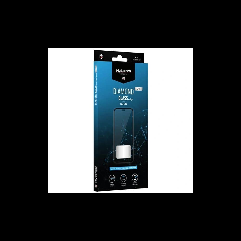 Gehärtetes Glas MyScreen Diamond Glass Edge Lite Full Glue Samsung Galaxy A55 schwarz/black - 1