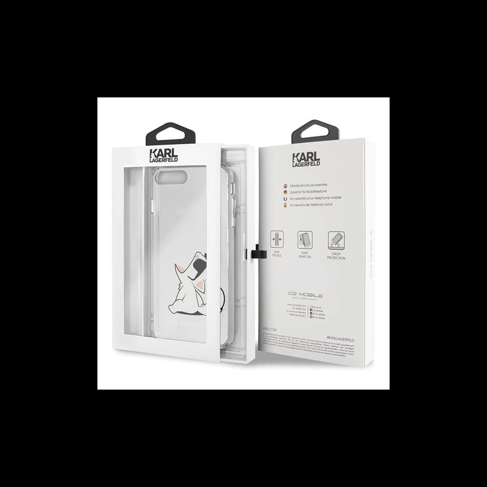 Karl Lagerfeld KLHCI8LCFNRC iPhone 7/8 Plus hardcase transparent Choupette Fun - 7