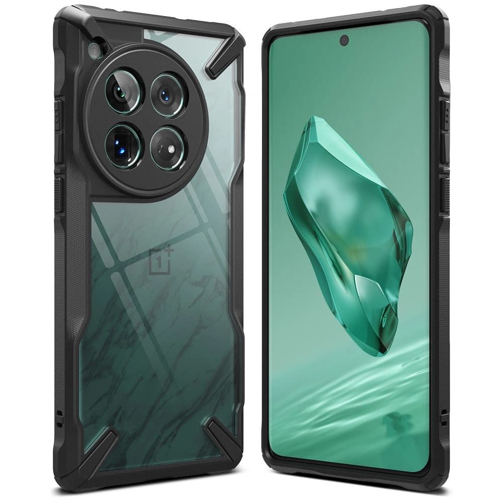Case Ringke Fusion-X OnePlus 12 Schwarz - 2