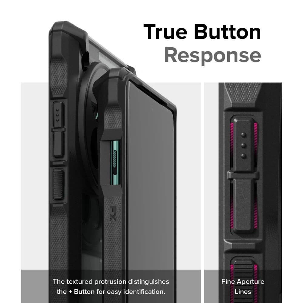 Case Ringke Fusion-X OnePlus 12 Schwarz - 6