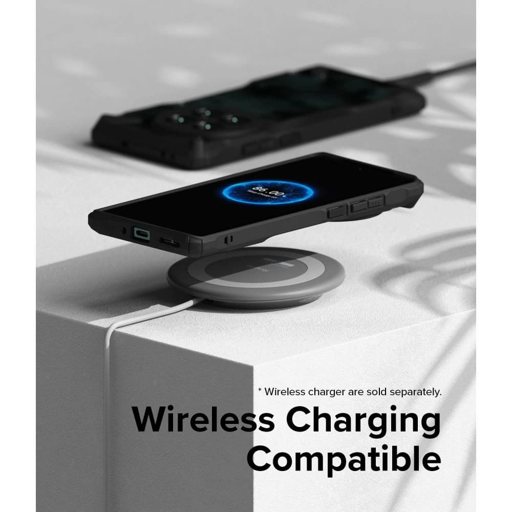 Case Ringke Fusion-X OnePlus 12 Camo Schwarz - 8