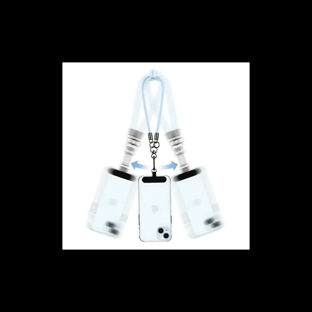 Vodítko USAMS US-ZB283 30cm modré/blue - 4