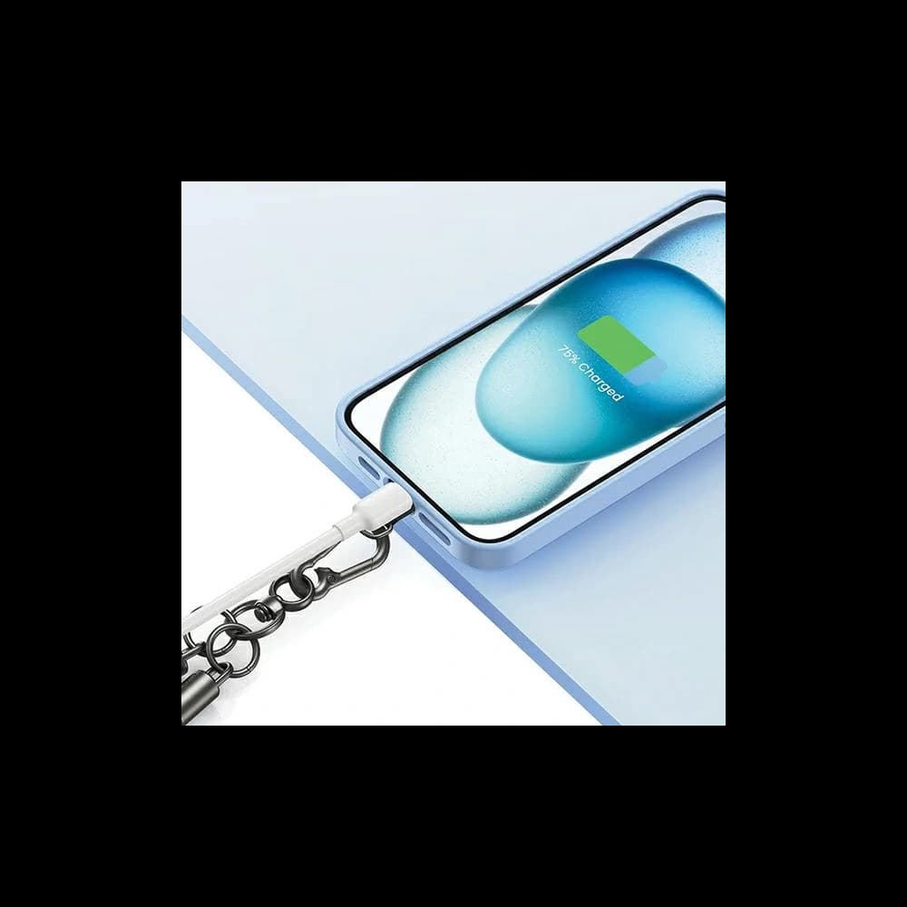 Vodítko USAMS US-ZB283 30cm modré/blue - 6