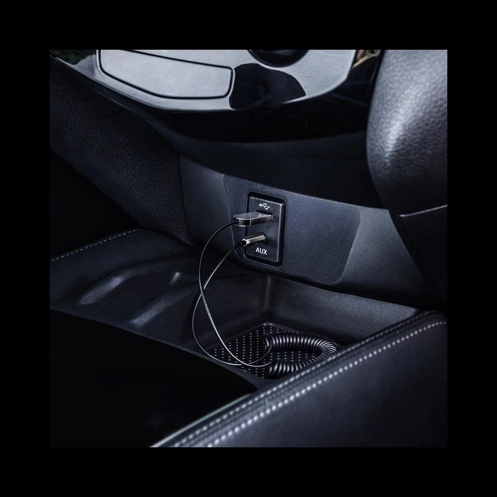 Adapter audio Bluetooth 5.0 Baseus USB, AUX Black - 6