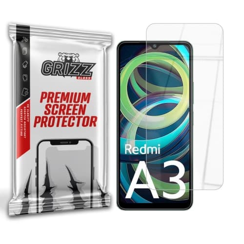 Hybriertes Glas GrizzGlass HybridGlass für Xiaomi Redmi A3