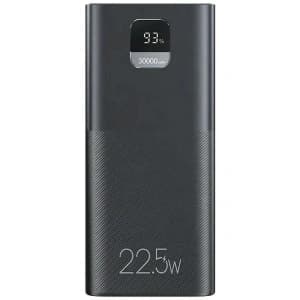 Powerbank USAMS PB68 30000mAh 2xUSB-A, USB-C, 20W, PD, QC 3.0 mit Display schwarz/black